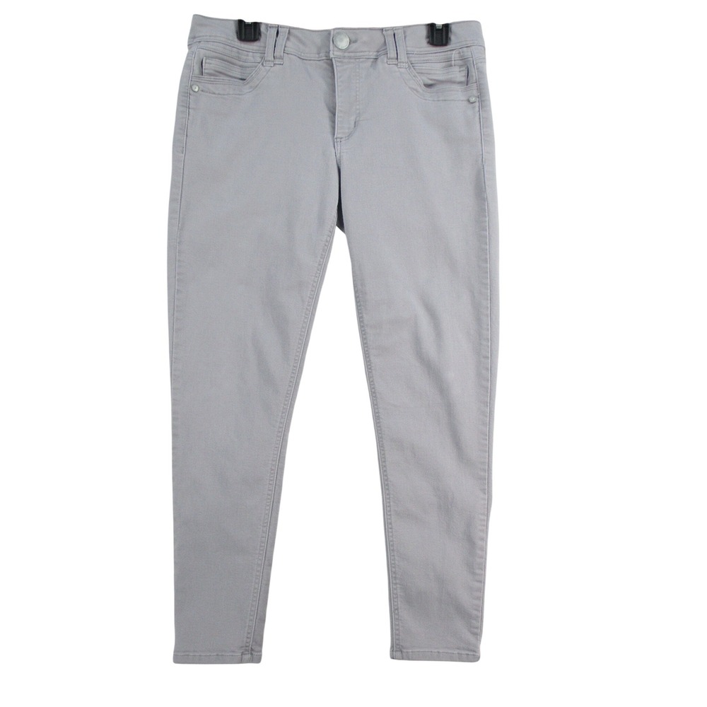 Democracy Ab Technology Jeans Womens 10 Gray Skinny Stretch Denim Pants